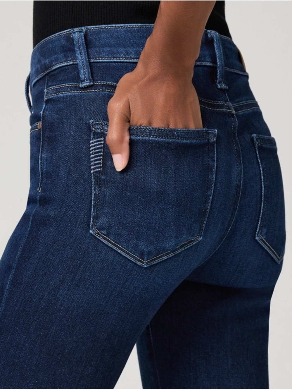 PAIGE Manhattan Fit & Flare Jeans - Picture 14 of 14